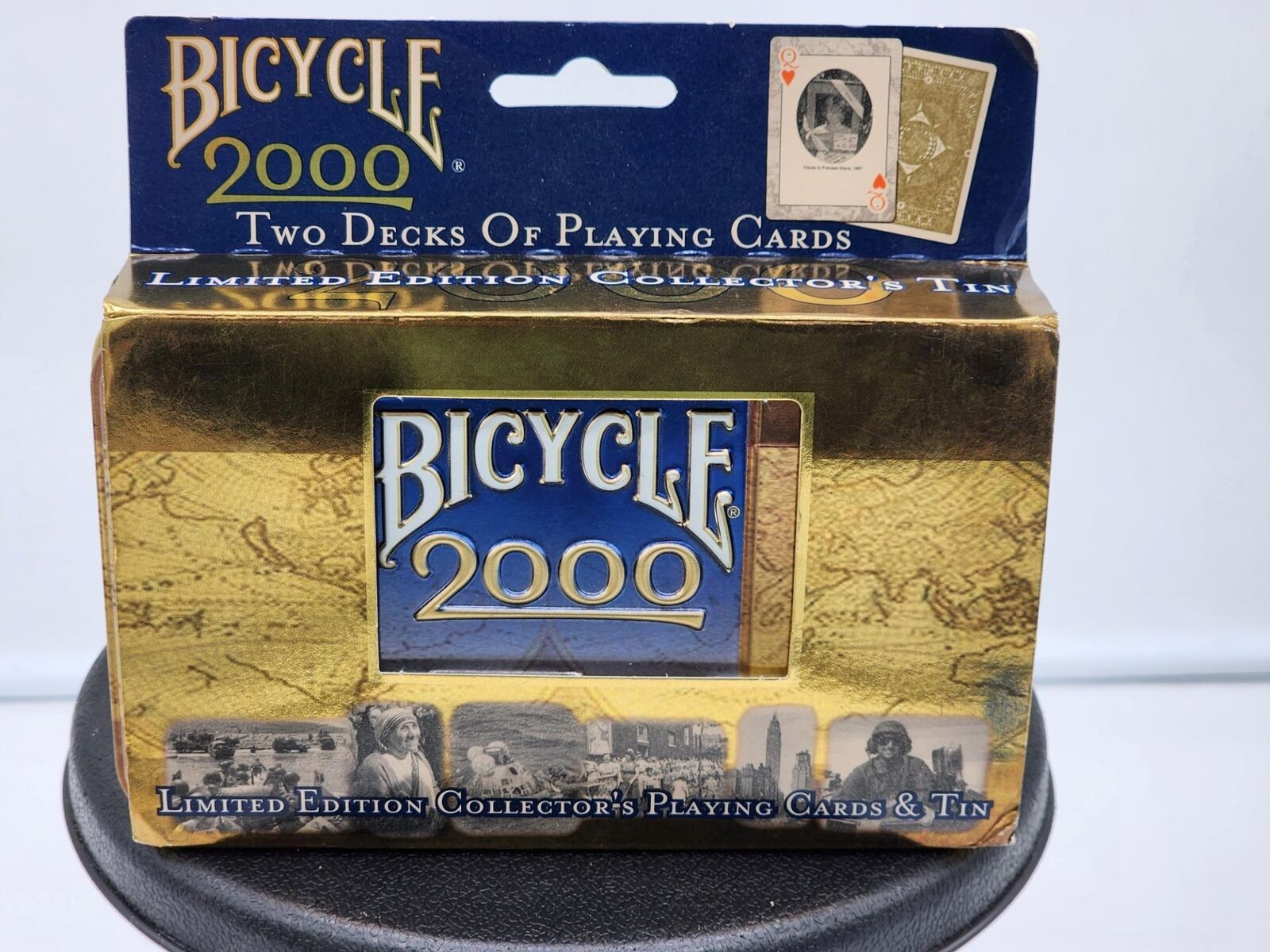 Bicycle 2000 Collectible and Playing Cards NEW W TIN SEALED