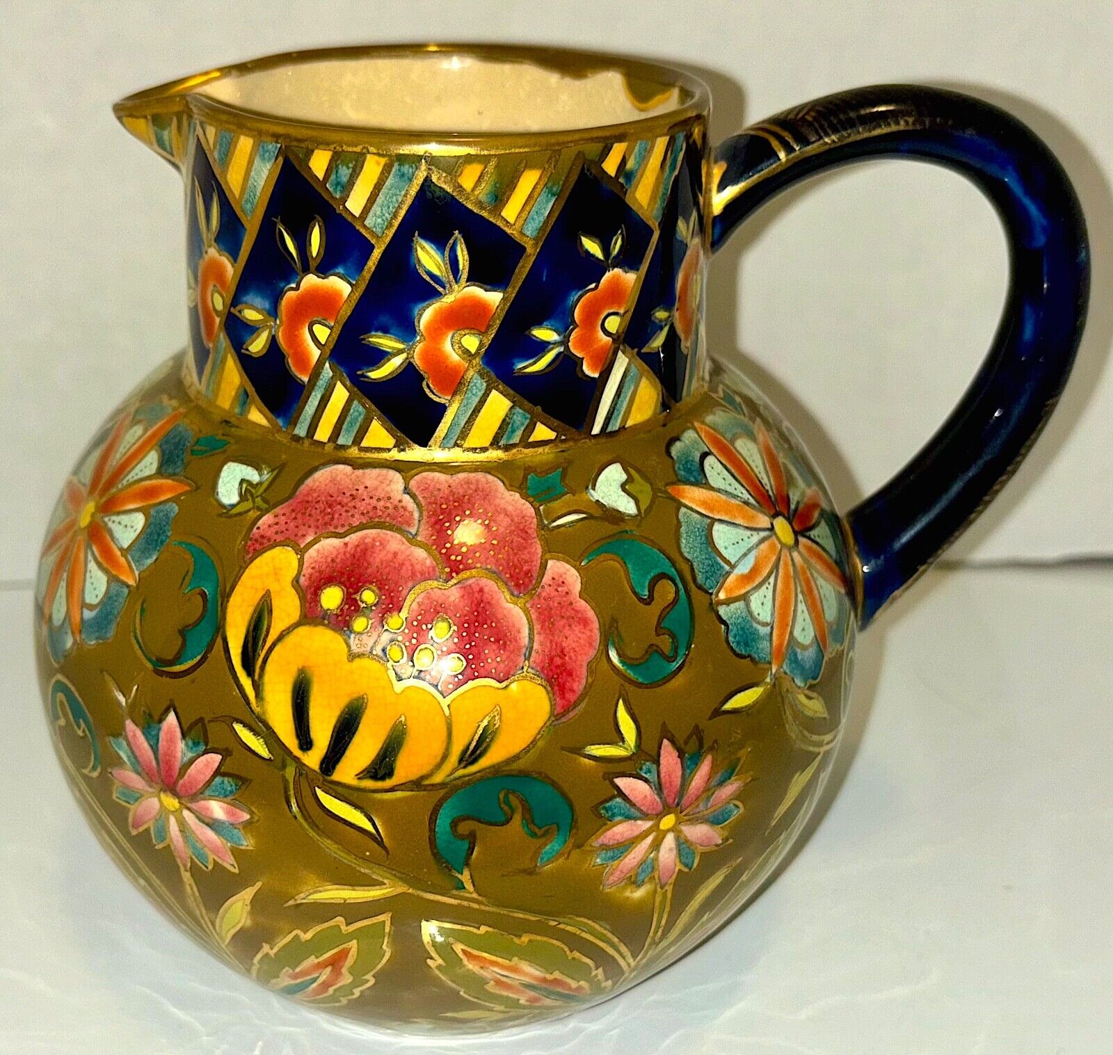 Antique Vase J Fisher Hungary 19th century