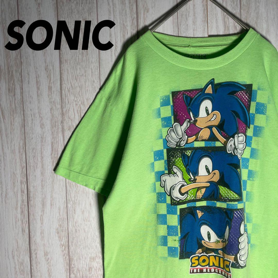 Super Rare Design Sonic Sega Character T Difficult To Obtain T-Shirt