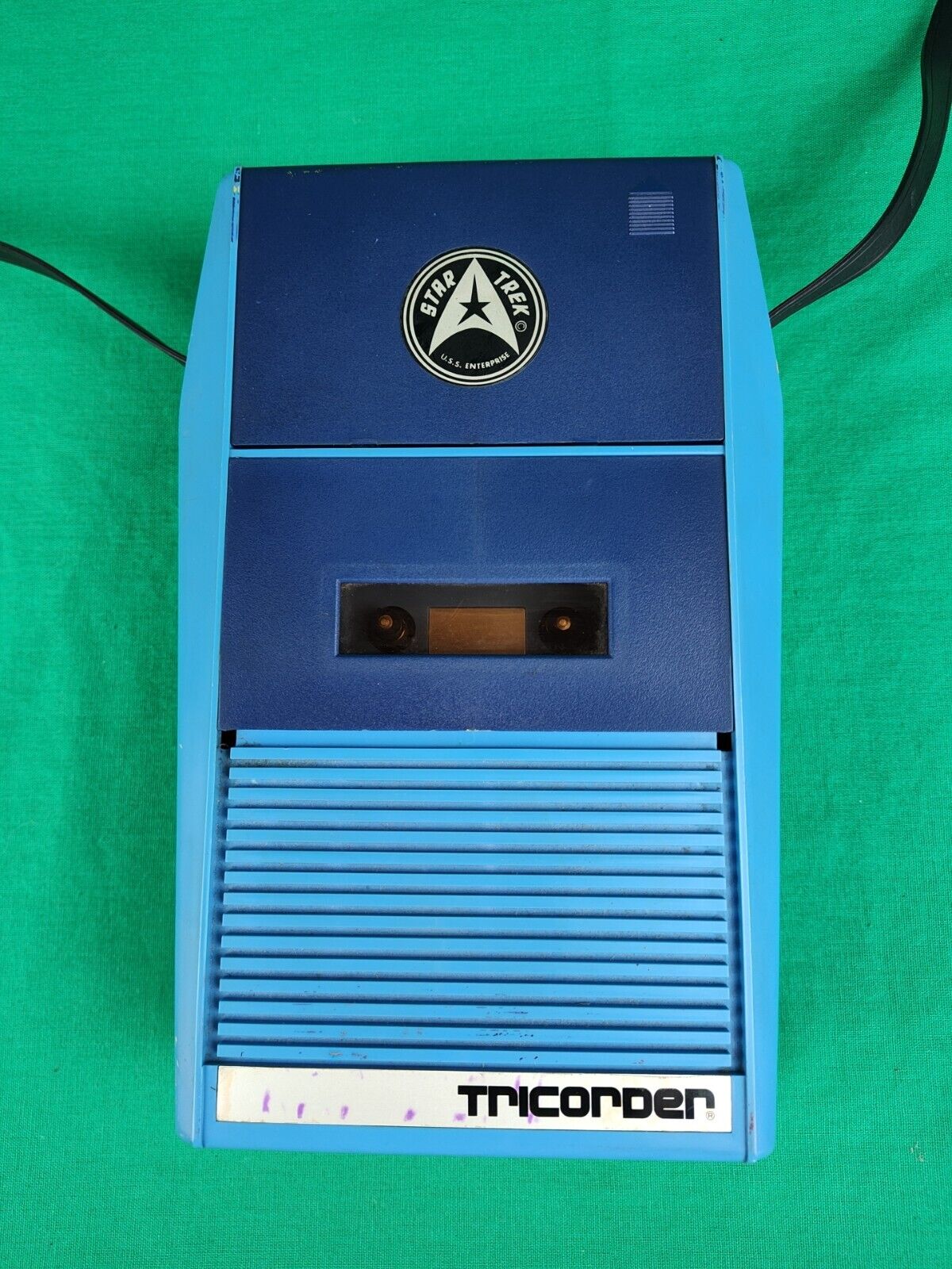 VTG 1975 MEGO STAR TREK TRICORDER Cassette Play/Record Cosplay PARTS OR DISPLAY