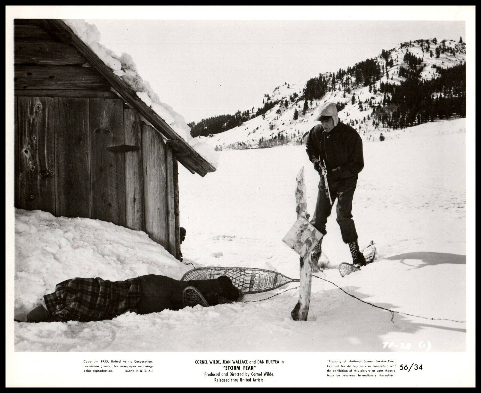 Steven Hill + Dennis Weaver in Storm Fear (1955) ORIGINAL VINTAGE PHOTO M 90