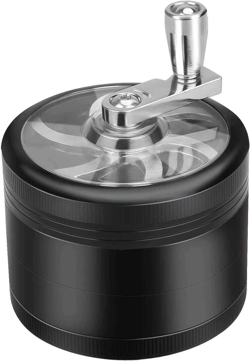 Manual Herb Grinder,  40mm 4 Layers Spice Grinder with Handle