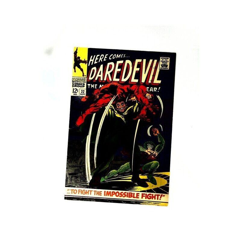 Daredevil (1964 series) #32 in Fine minus condition. Marvel comics [e^