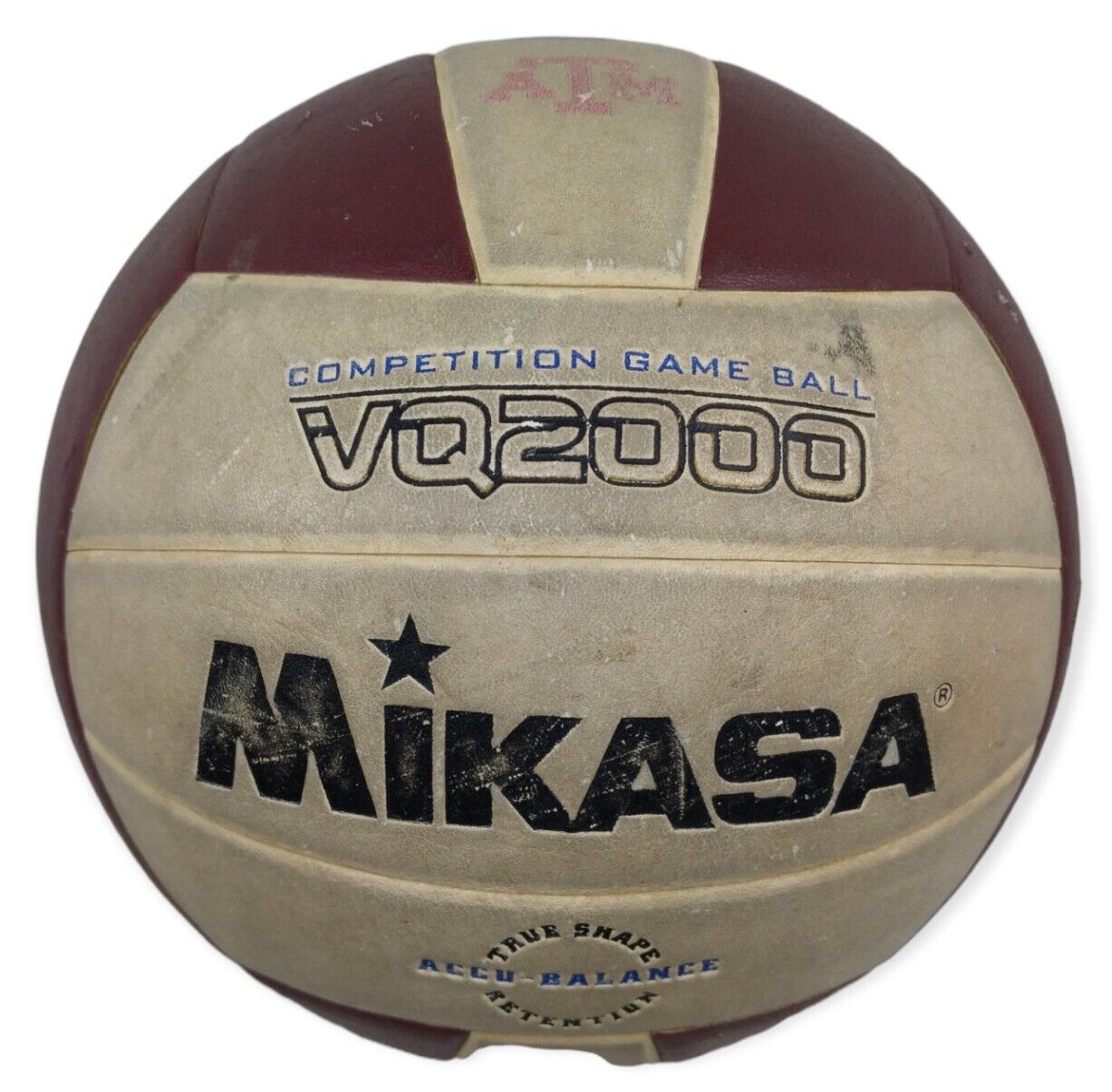 Vintage A&M Logo Mikasa VQ 2000 NFHS Volleyball, Game Ball College  VQ2000 Plus 