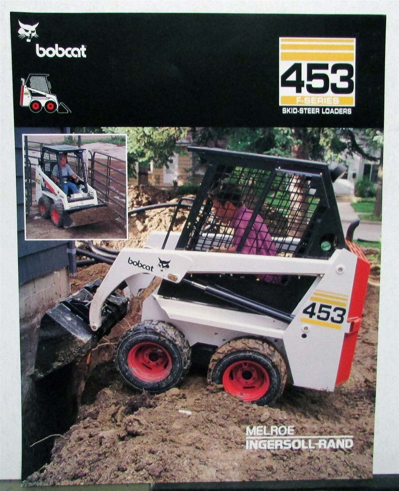 1998 Bobcat 453 F-Series Skid Steer Loaders Construction Sales Sheet