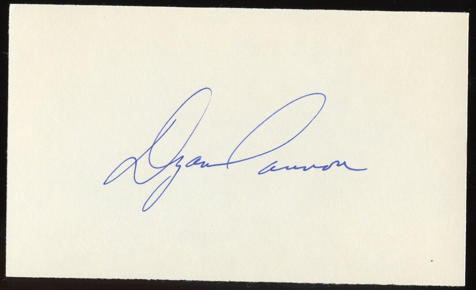 Dyan Cannon signed autograph auto 3x5 Cut American Actress Filmmaker and Editor