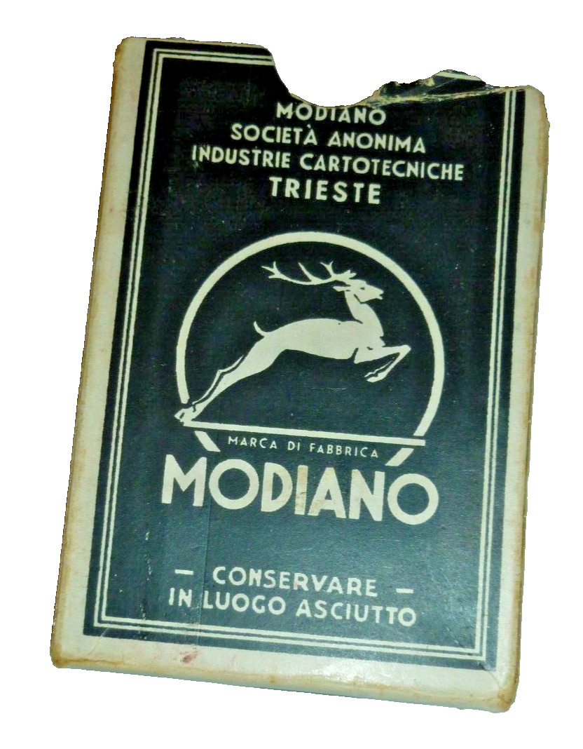 Rare Vintage Playing Cards by Modiano Toscane no 93