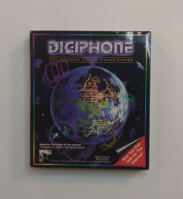 Digiphone Internet Digital Phone System Third planet Publishing PC Big Box