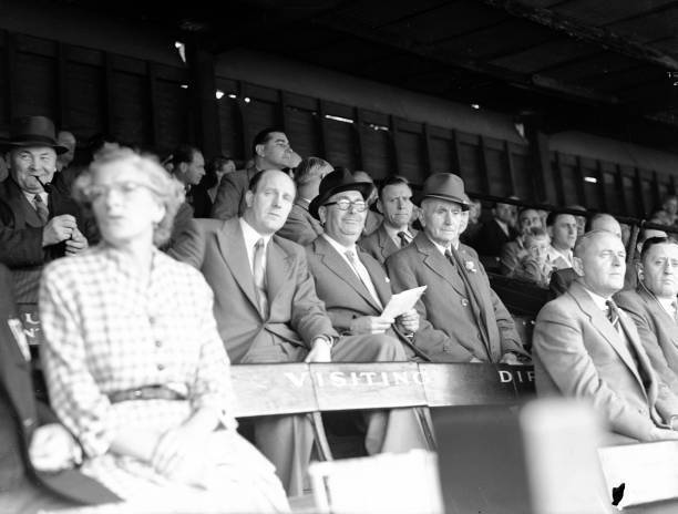 Harry Zussman Chairman Leyton Orient Football Club attends le- 1955 Old Photo 1