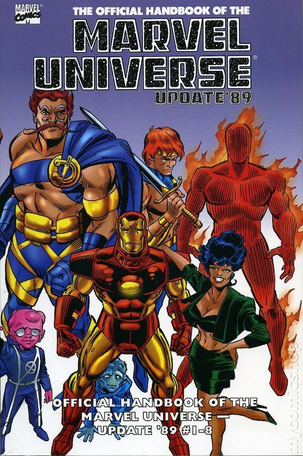 Essential Official Handbook of the Marvel Universe Update '89 TPB #1-1ST VF 2006