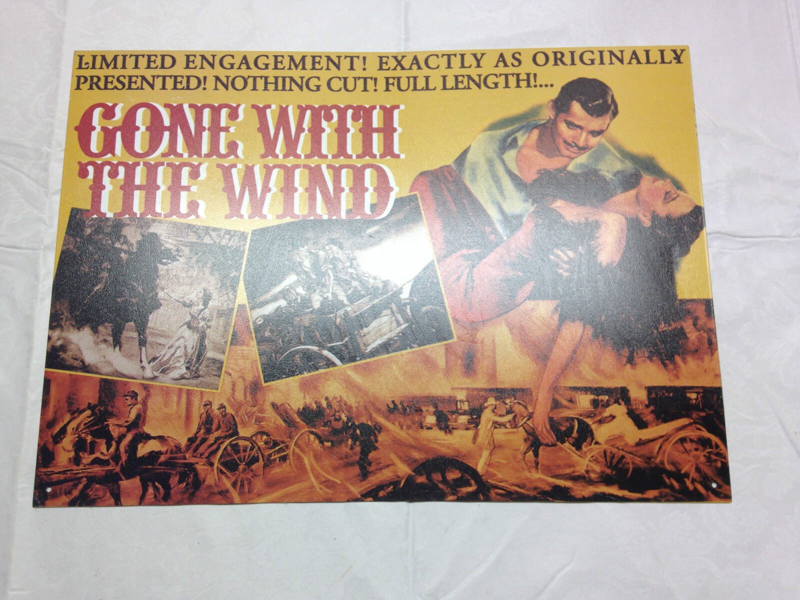 Gone With The Wind Classic Tin Sign \