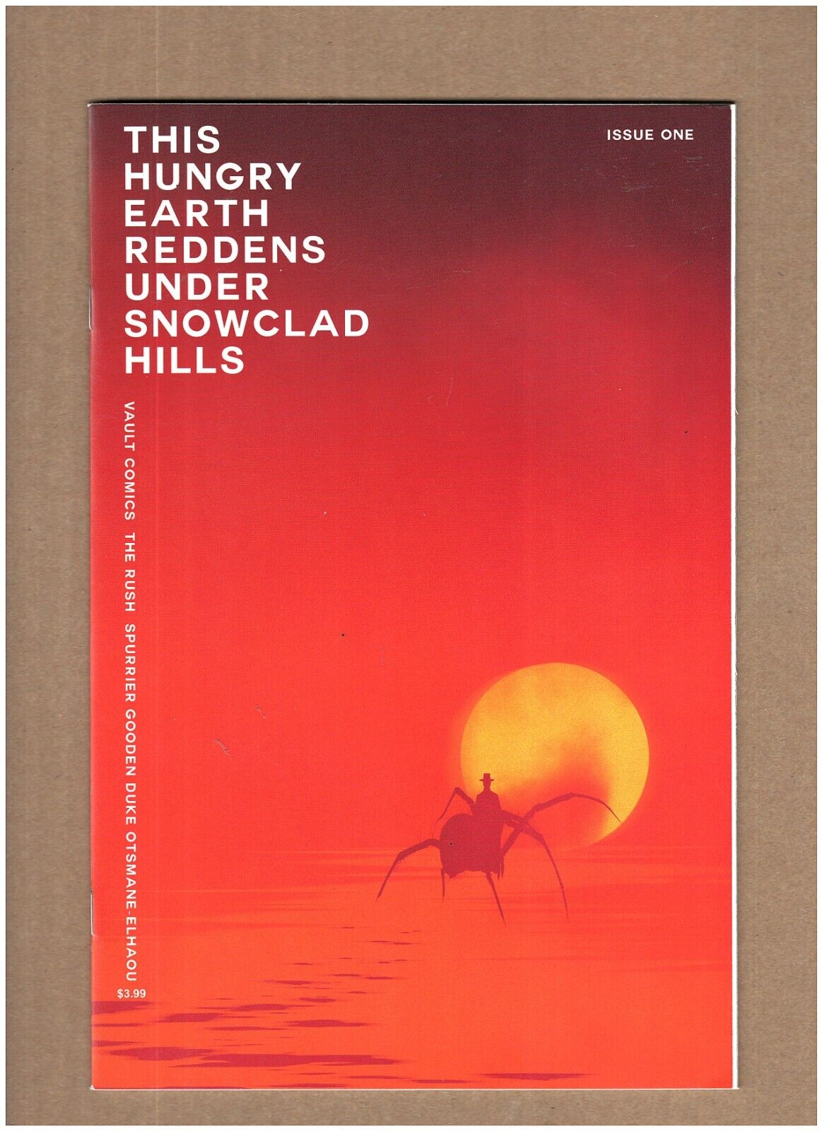This Hungry Earth Reddens Under Snowclad Hills #1 Vault Comics 2021 NM- 9.2