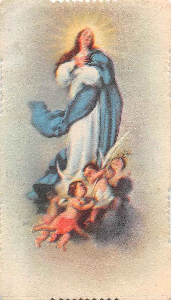 OLD nice rare Holy cards 60`s \