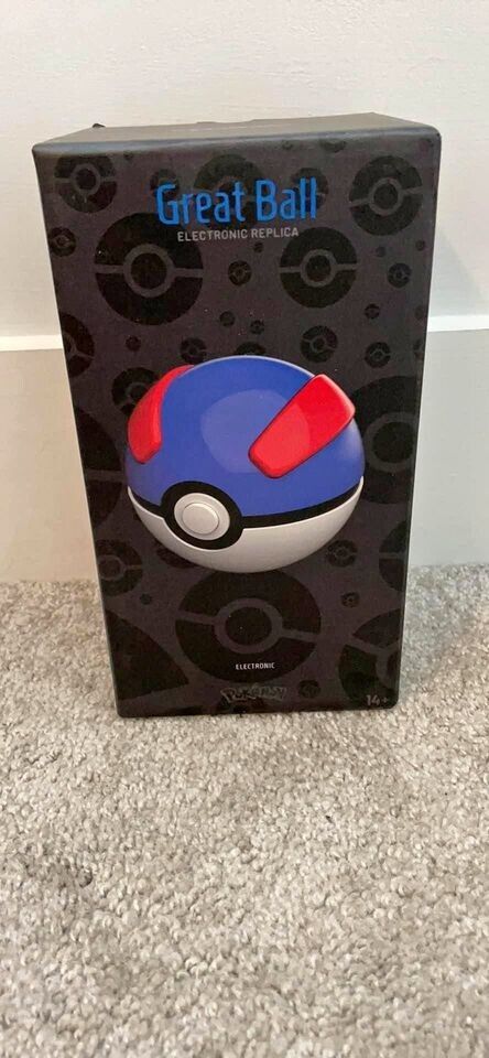 Pokemon Great Ball by The Wand Company Officially Licensed Figure Blue Pokeball