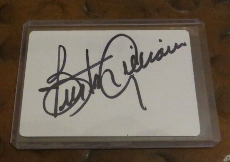 Burton Gilliam Lyle in Mel Brooks Blazing Saddles signed autographed card