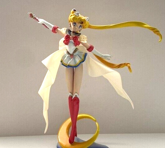 Super Sailor Moon Cold Cast 1/8 Figure Doll Kaiyodo 2001 Kagawa Masahiko NO BOX
