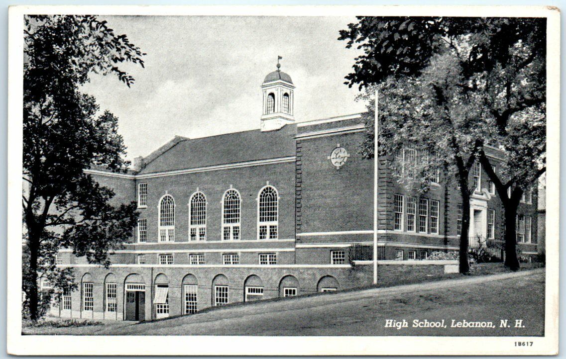 Postcard - High School - Lebanon, New Hampshire