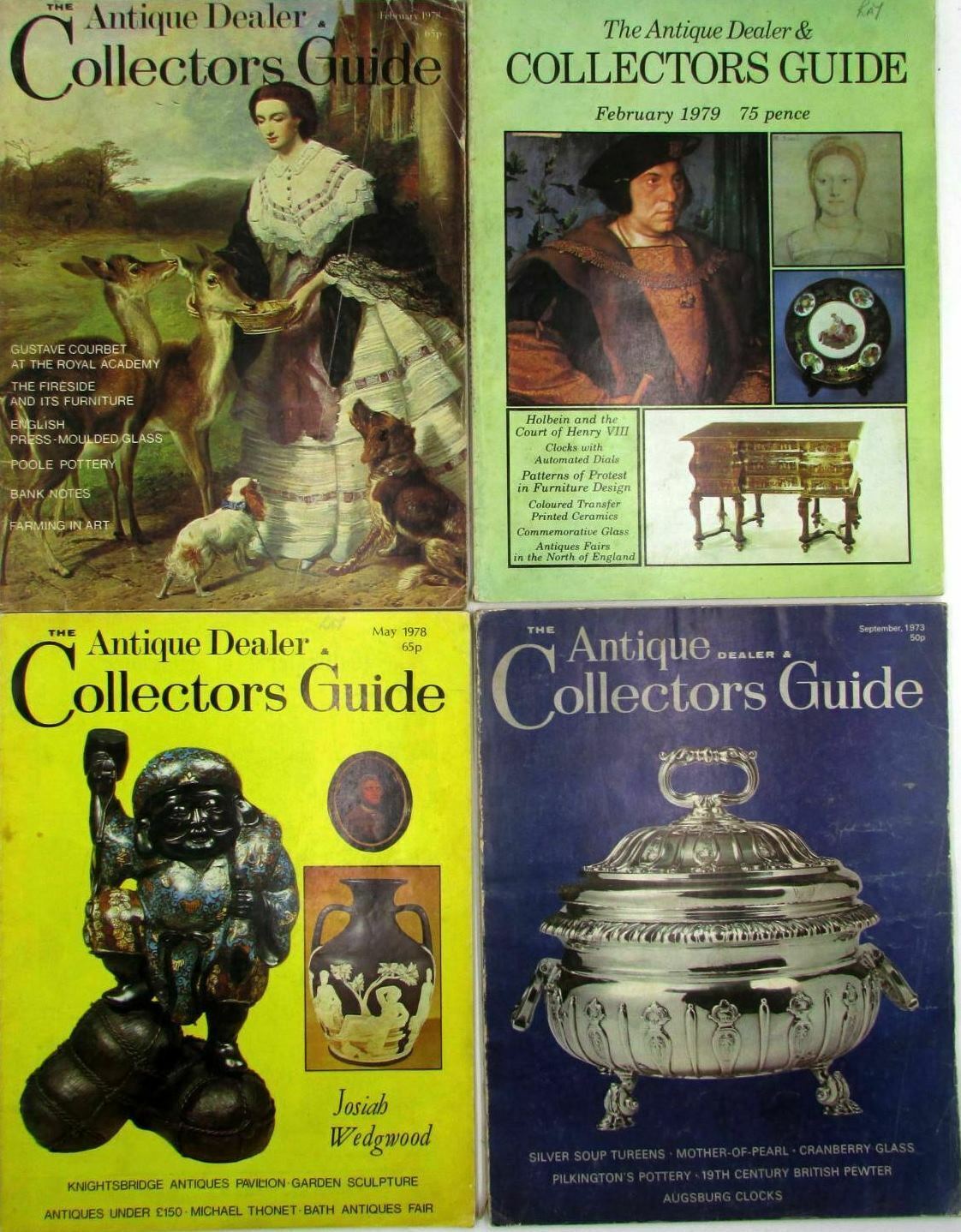 Antique Dealer - Collectors Guide, Lot 4 Magazine - 1973-1979, English