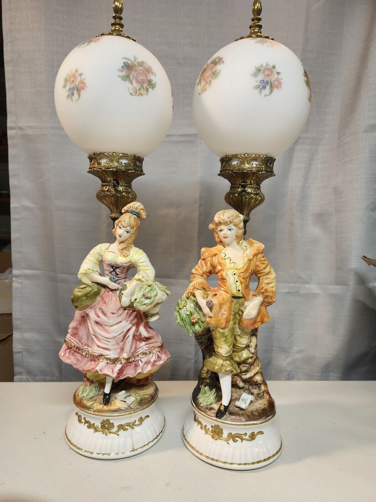 Lamps Large Capodimonte