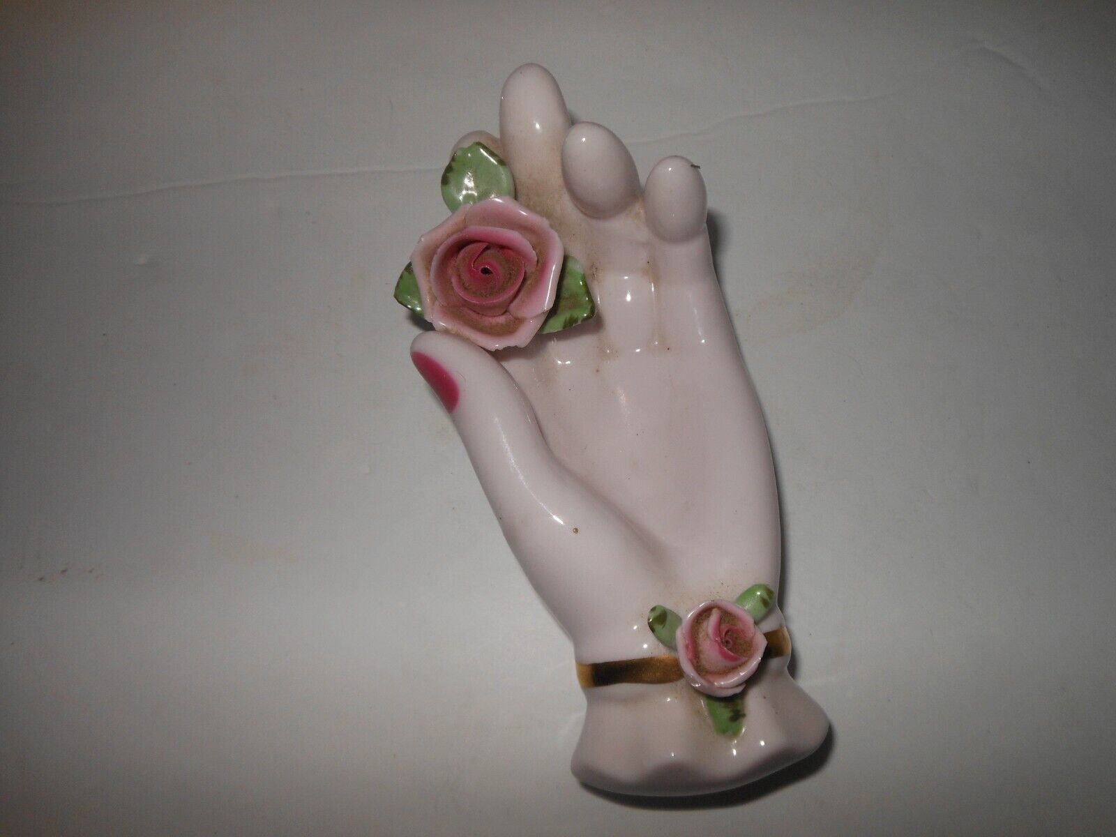 Retro Vintage Hand-Painted Chotchkie of Hand by Lefton's