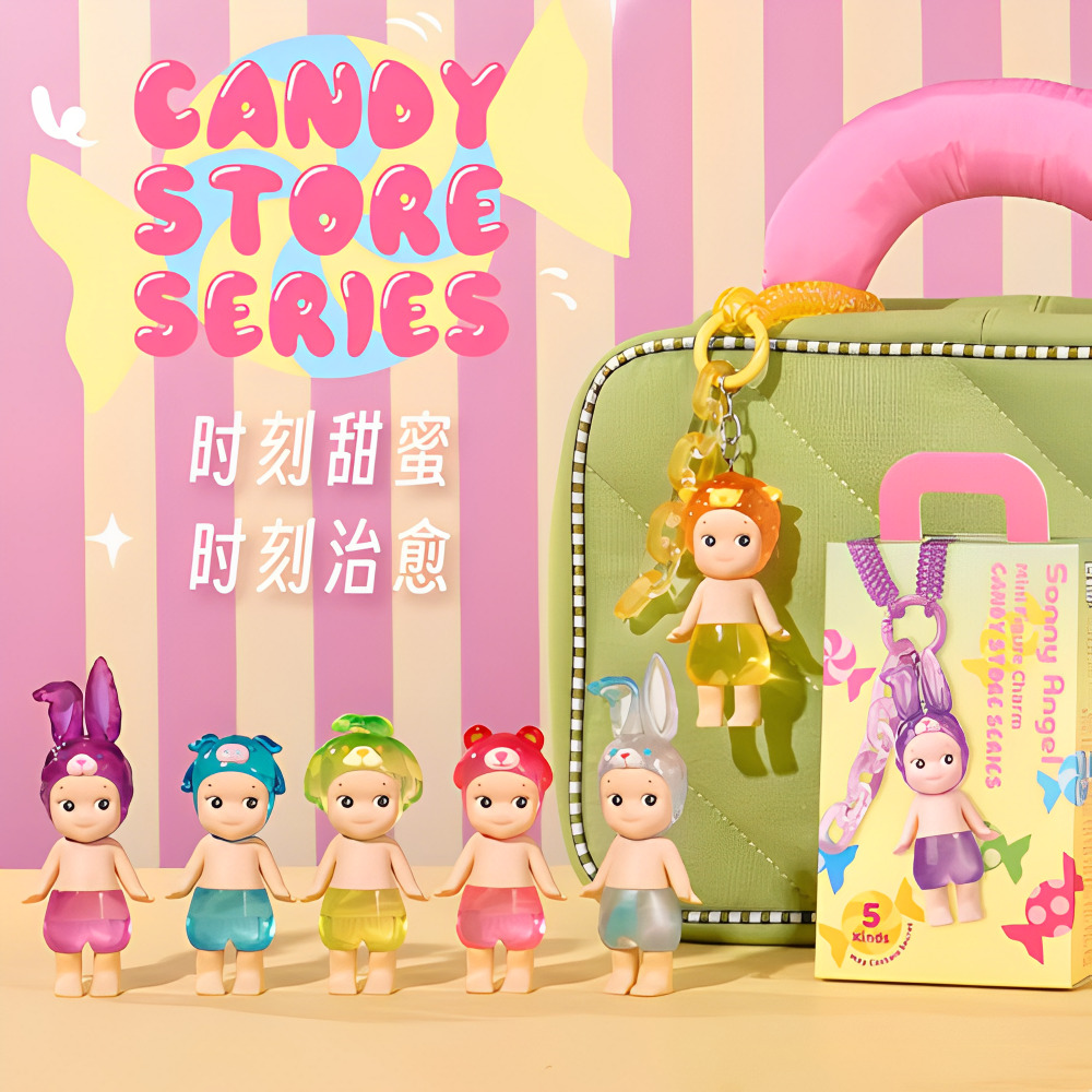Authentic Sonny Angel Candy Store Series (1 Blind Box Figures) Key Chain 