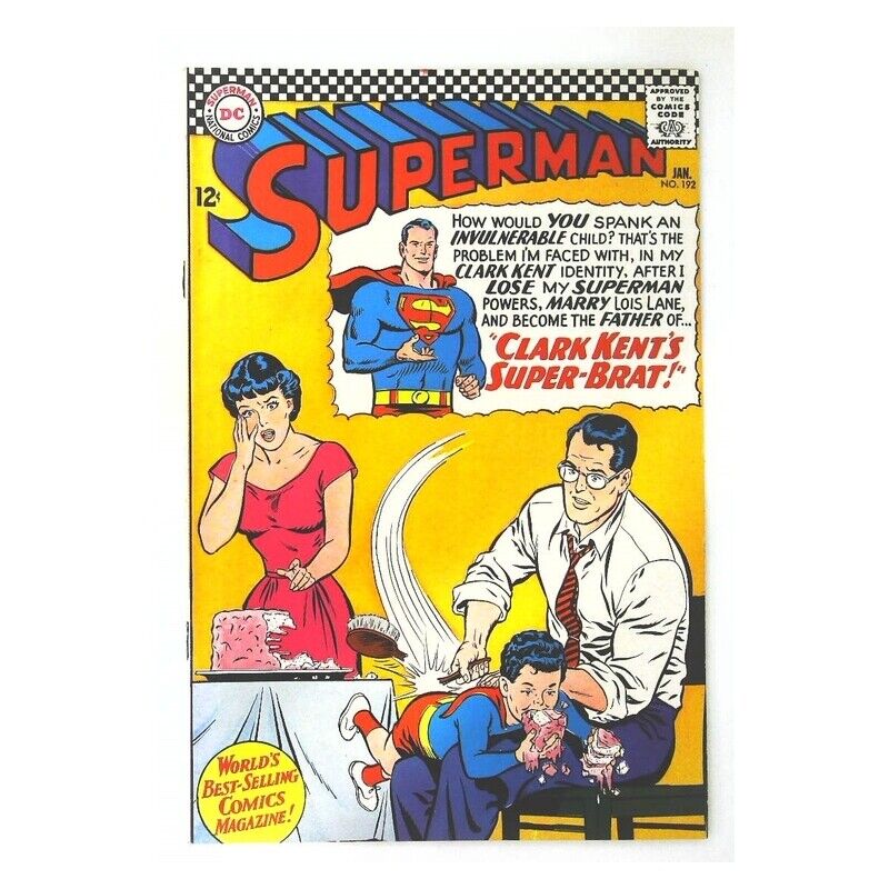 Superman (1939 series) #192 in Very Fine condition. DC comics [w'