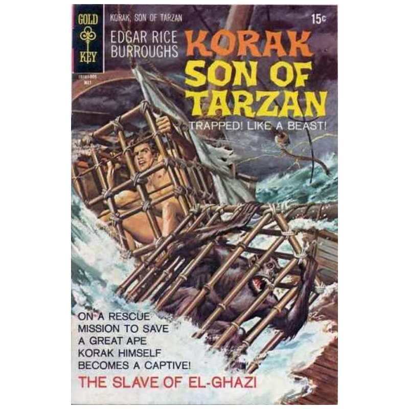 Korak: Son of Tarzan (1964 series) #35 in VF minus cond. Gold Key comics [p,