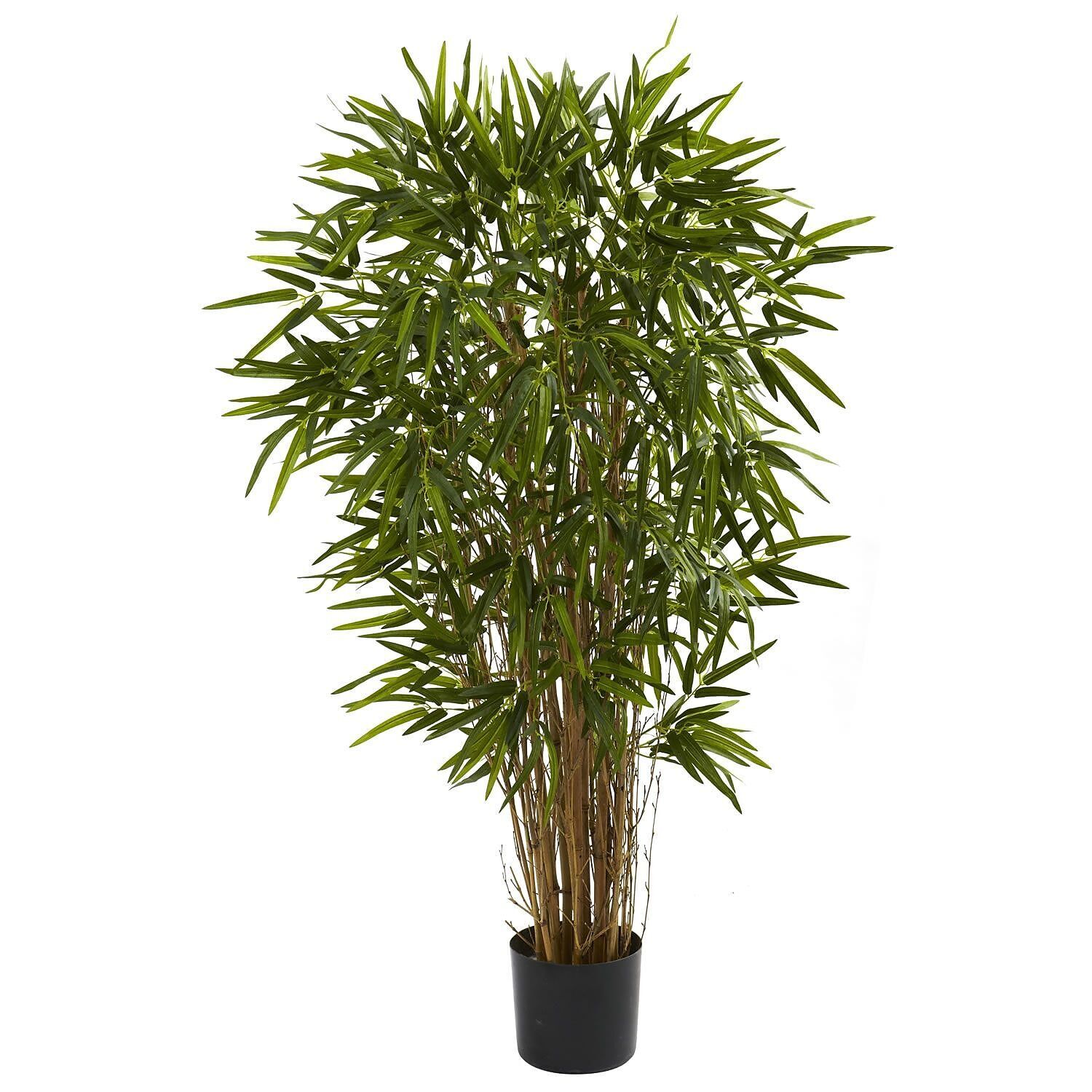 Nearly Natural 4\' Twiggy Bamboo Artificial Tree in Pot (5422)