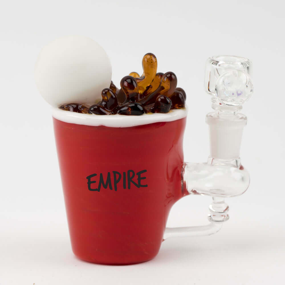 Empire Glassworks Beer Pong Mini Water Pipe