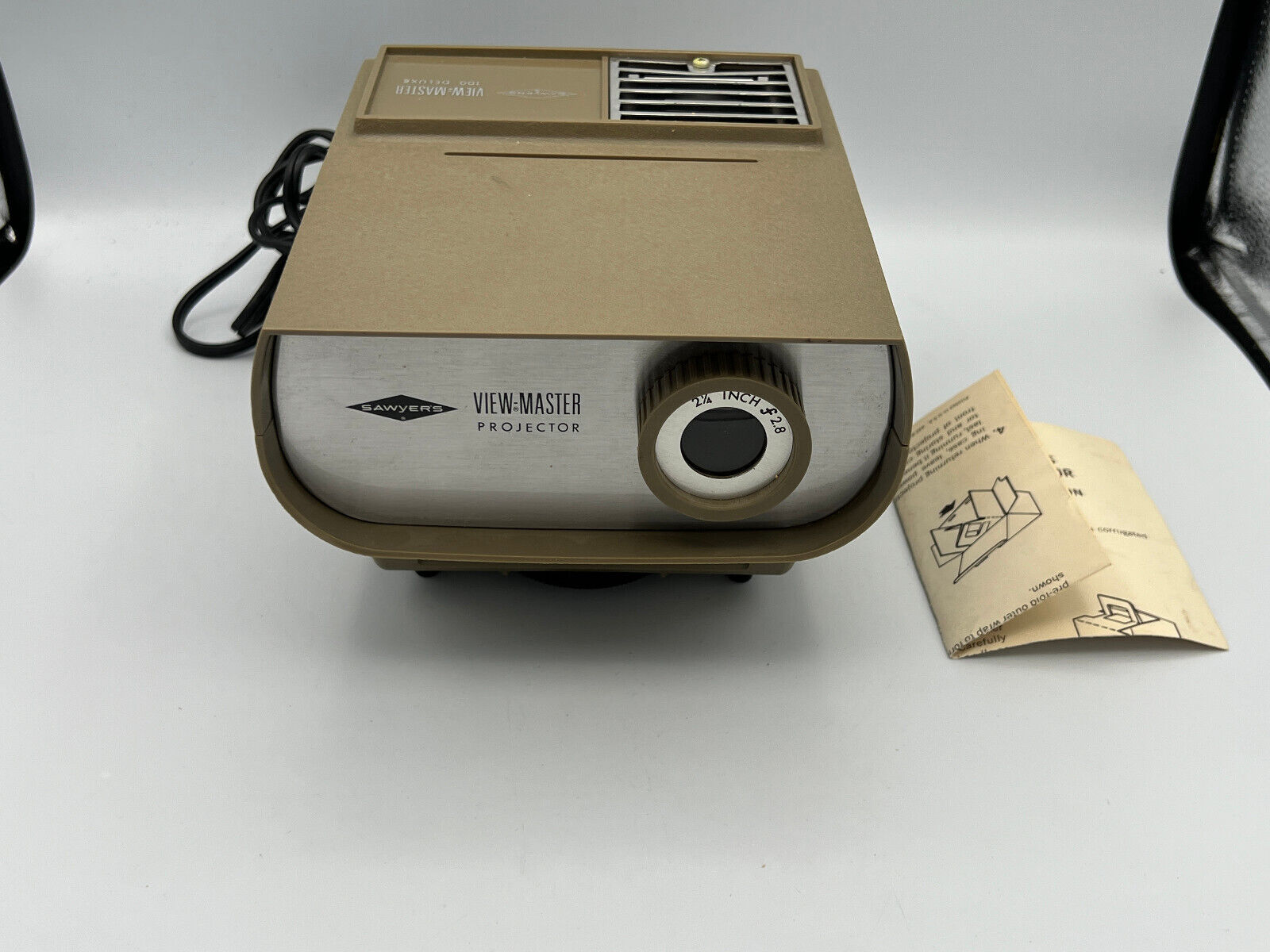 Vintage Sawyers Viewmaster 100 Deluxe Projector Stock 2446