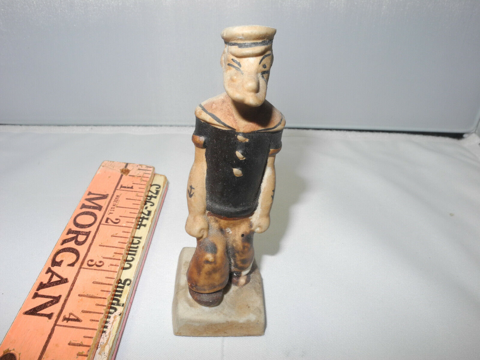 PORCELAIN POPEYE FROM THIMBLE THEATRE 1930'S KING FEATURES SYNDICATE INC 