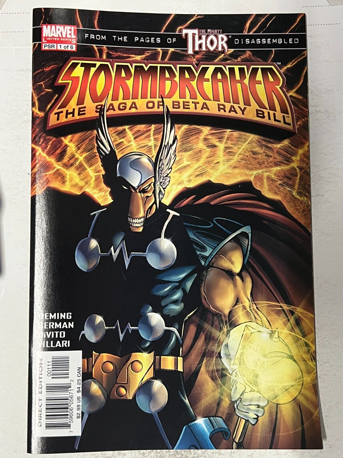 Stormbreaker The Saga of Beta Ray Bill  Marvel 2005 | Combined Shipping B&B