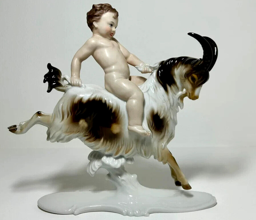Antique Rosenthal by Fritz Heidenreic Porcelain Figurine Original Germany Marked