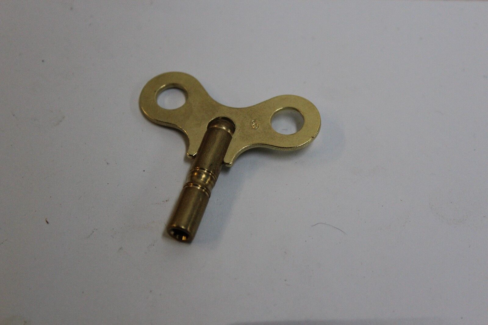 New Brass Replacement Clock Key Size 6 / 3.6 mm For Key Wind Clocks