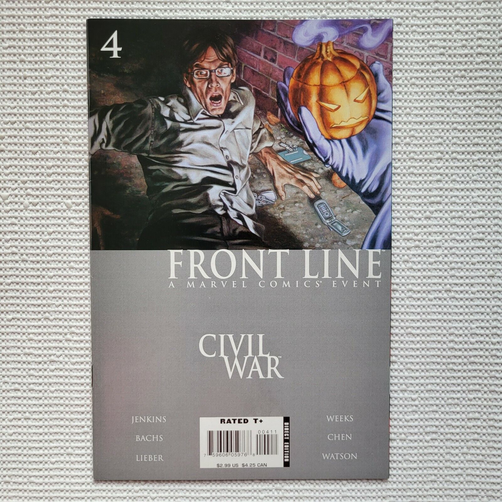 CIVIL WAR: FRONT LINE #4 2006 Marvel Comic
