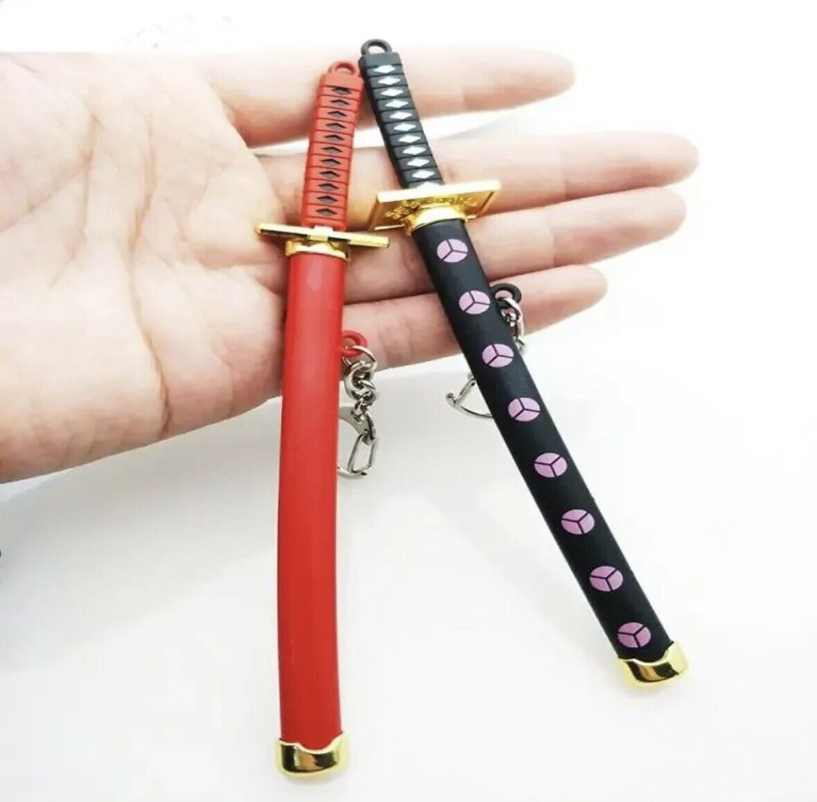 Mini Toy Samurai Sword Key Chain
