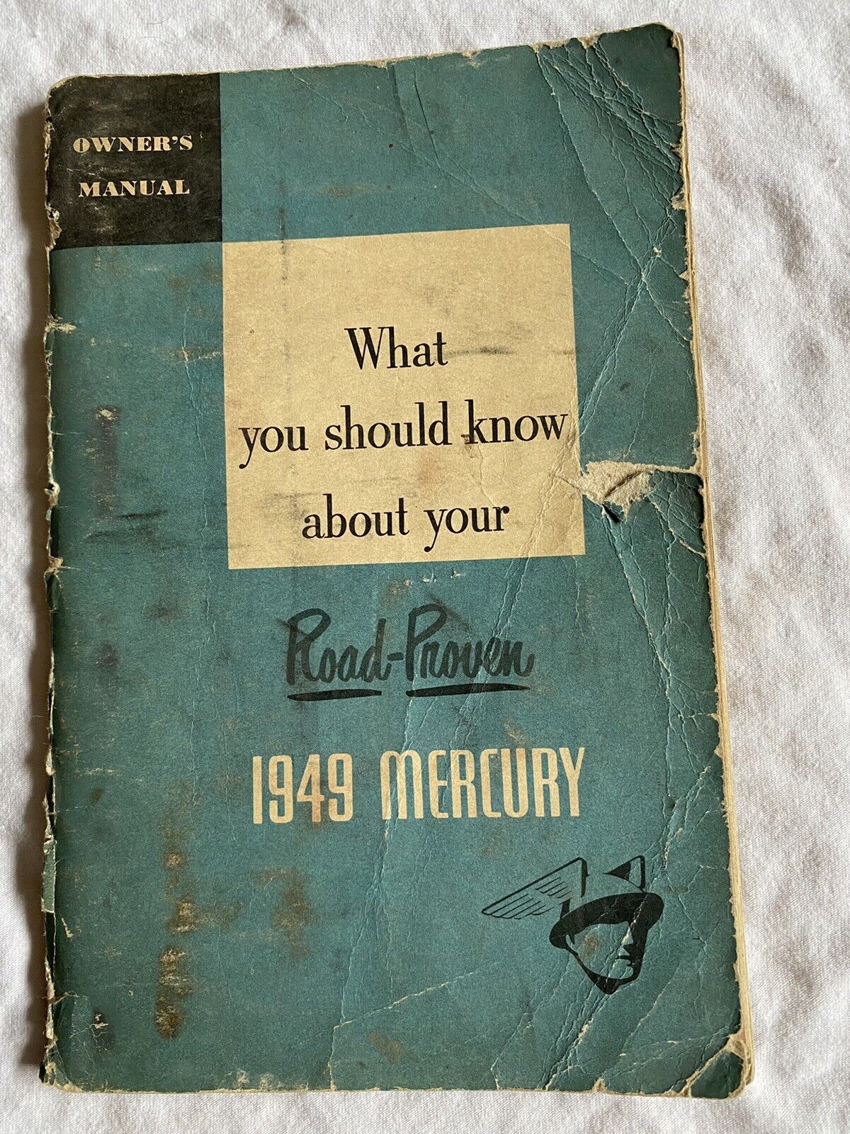 Vintage OEM 1949 MERCURY Owner's Manual (Pre-Owned) Not Reproduction
