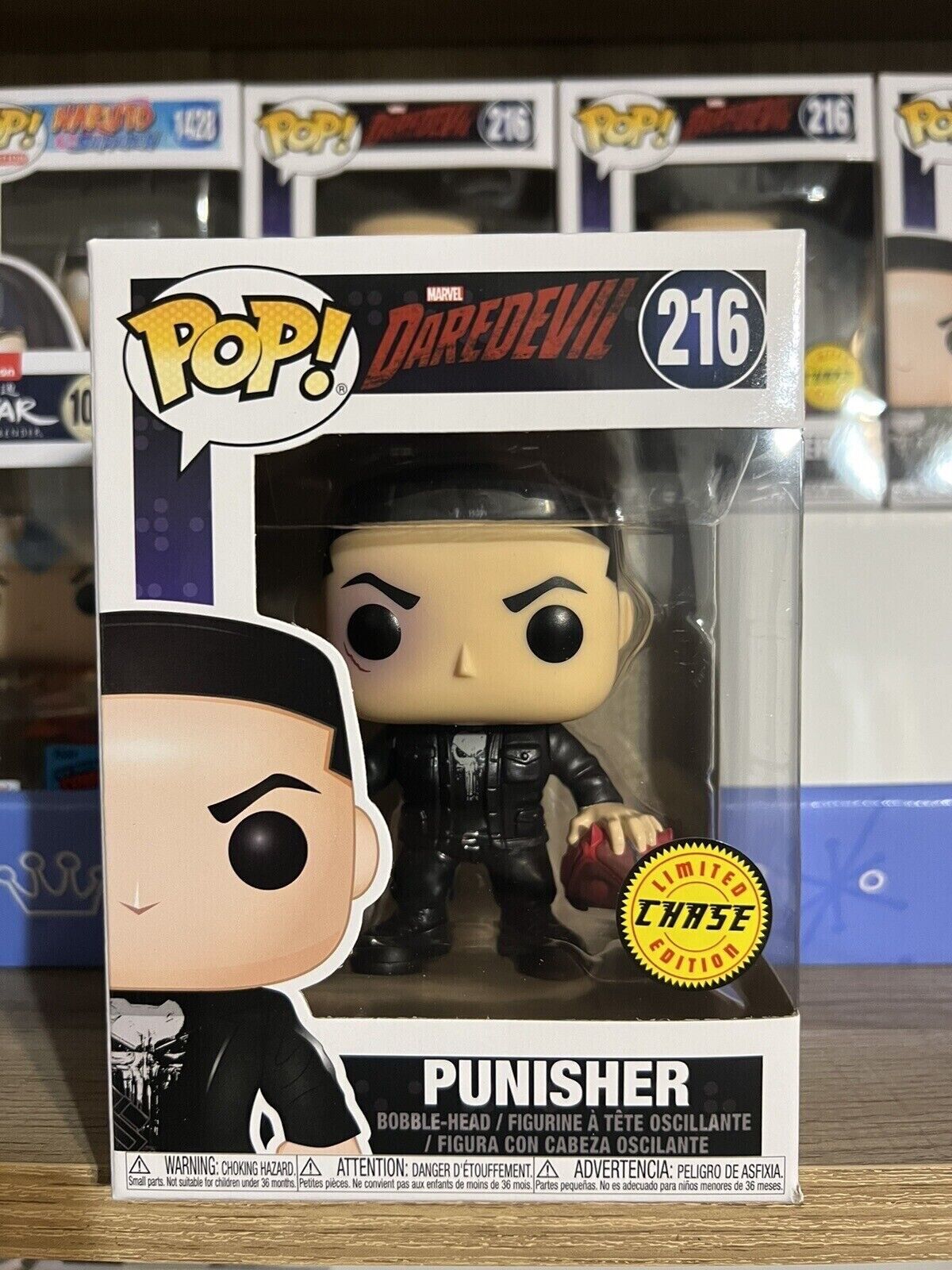Funko Pop Marvel - Daredevil 216 Punisher Chase With Protector 