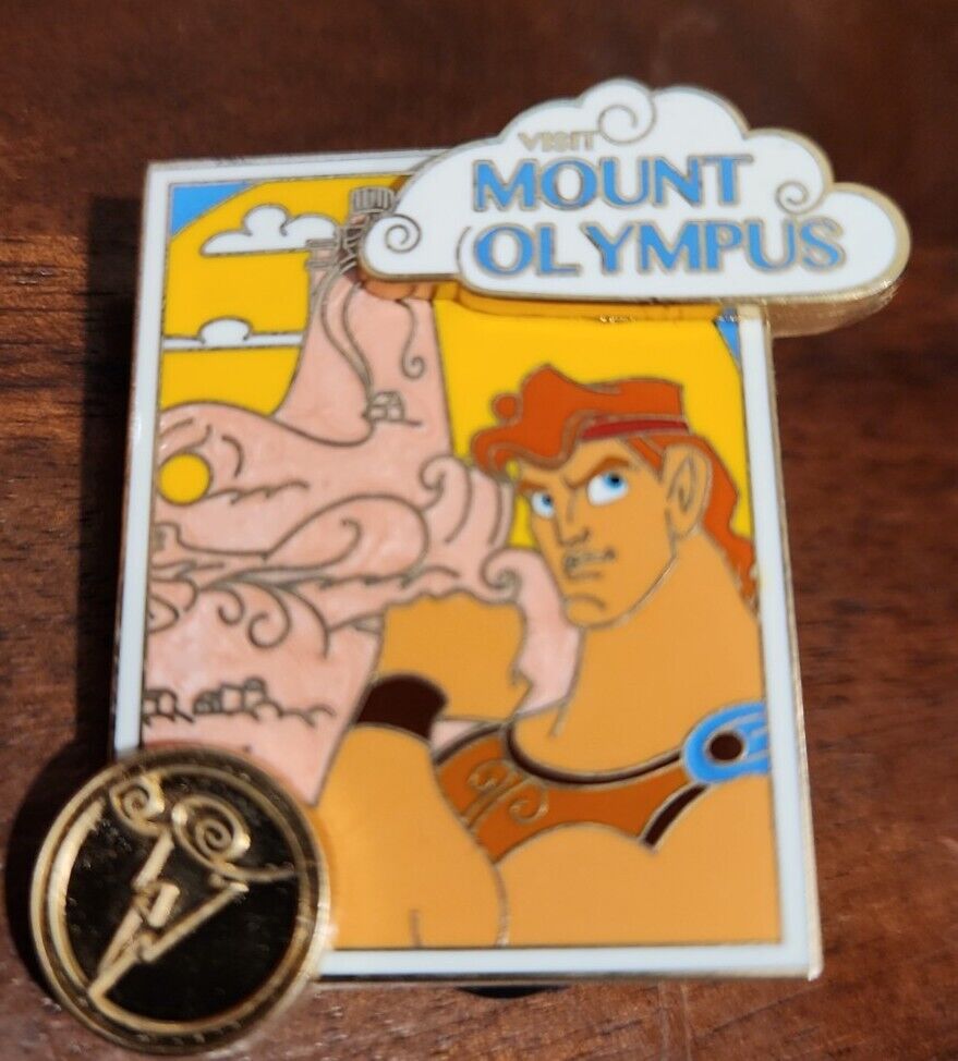 Disney Pin 00063 HERCULES MOUNT OLYMPUS VISIT AP Sample Artist Proof LE 24