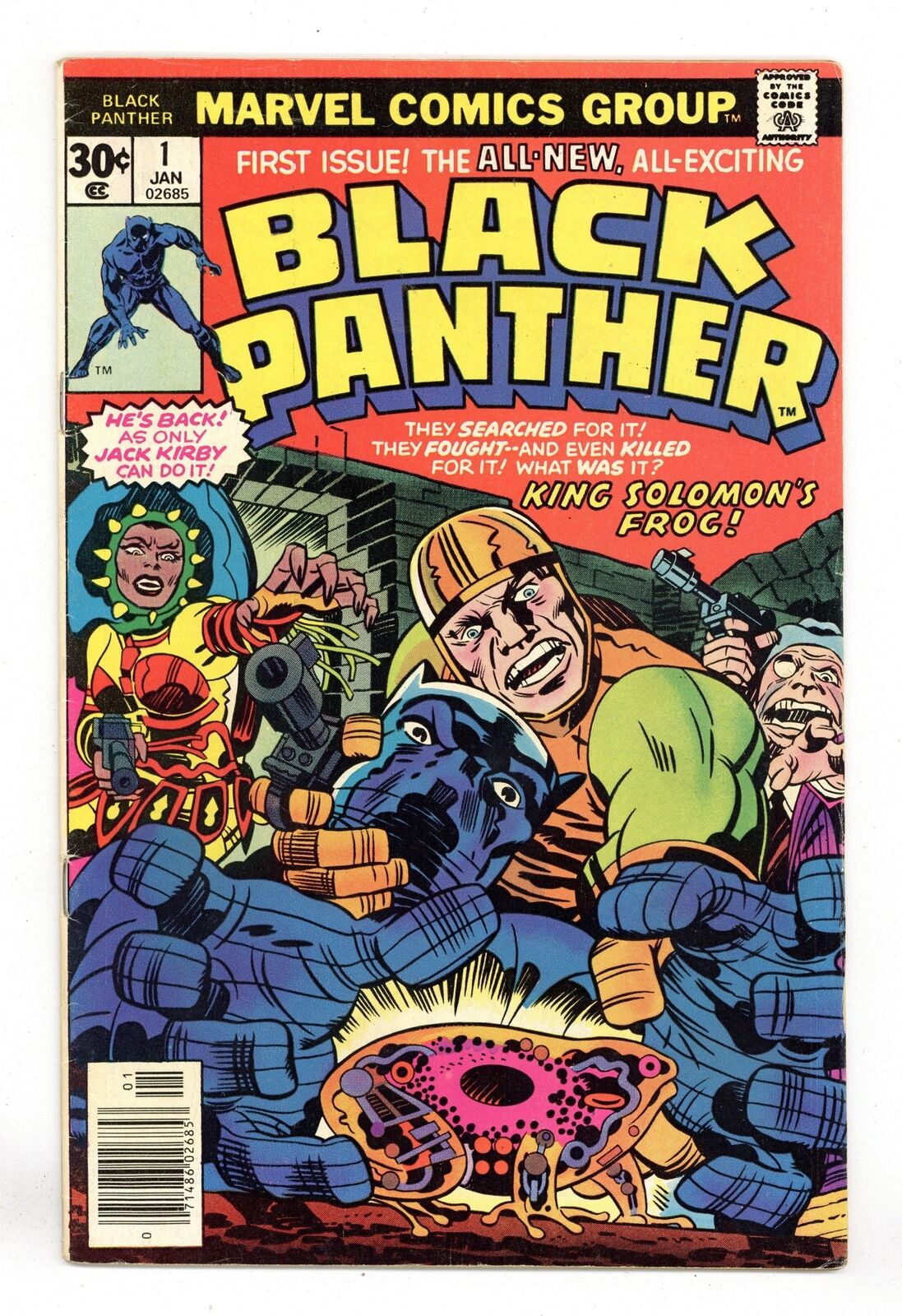 Black Panther #1 VG+ 4.5 1977