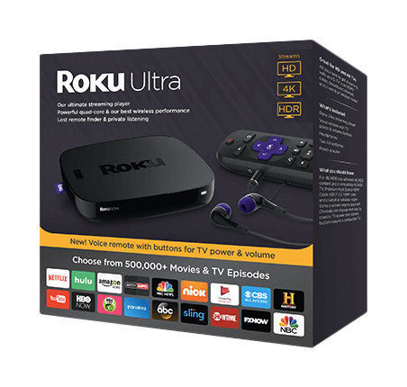 NEW Roku ULTRA 4660R streaming 4K/HDR/HD player. New in box