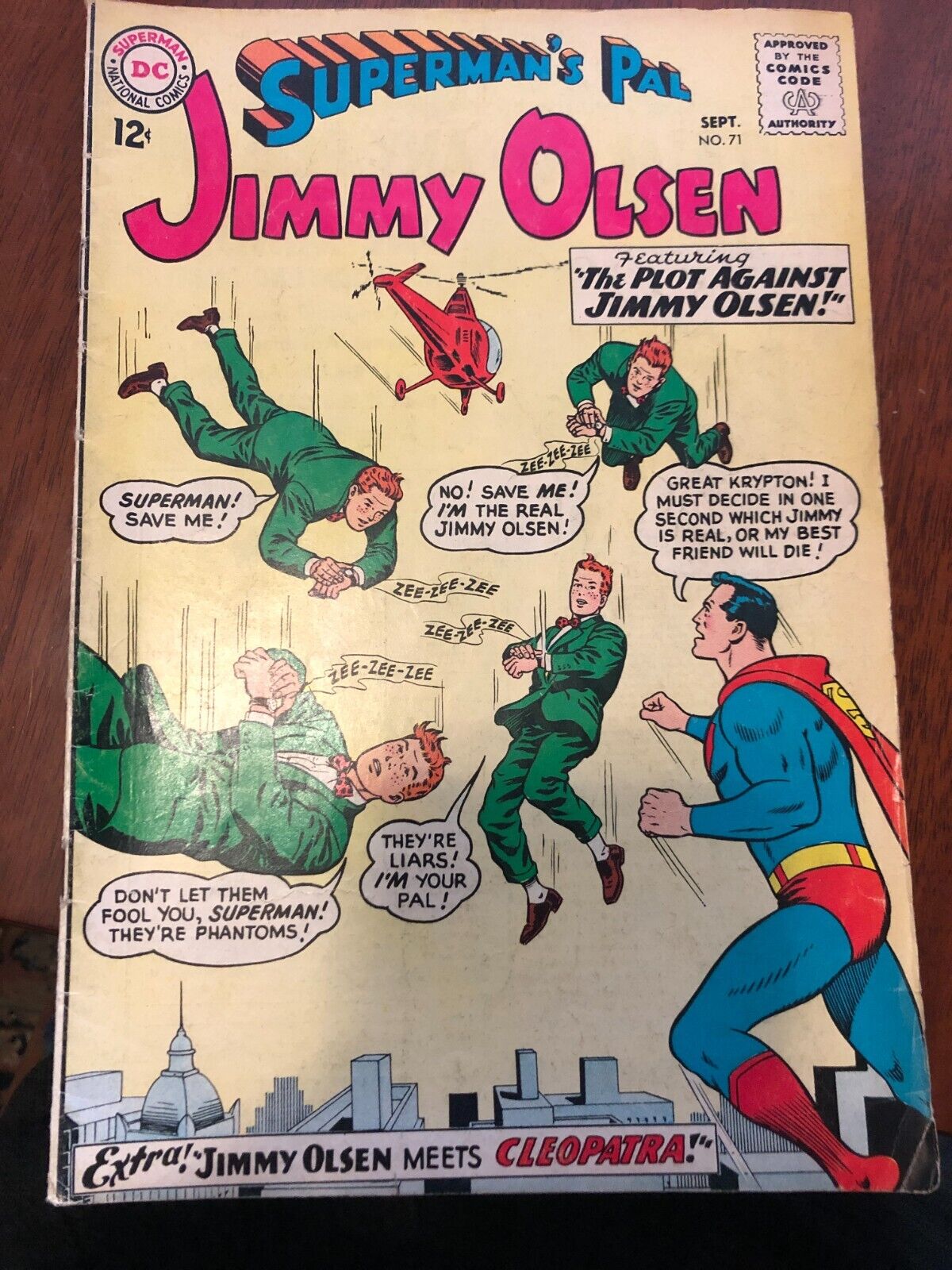 Superman's Pal Jimmy Olsen #71 Sept 1963 Vintage Silver Age DC Comics