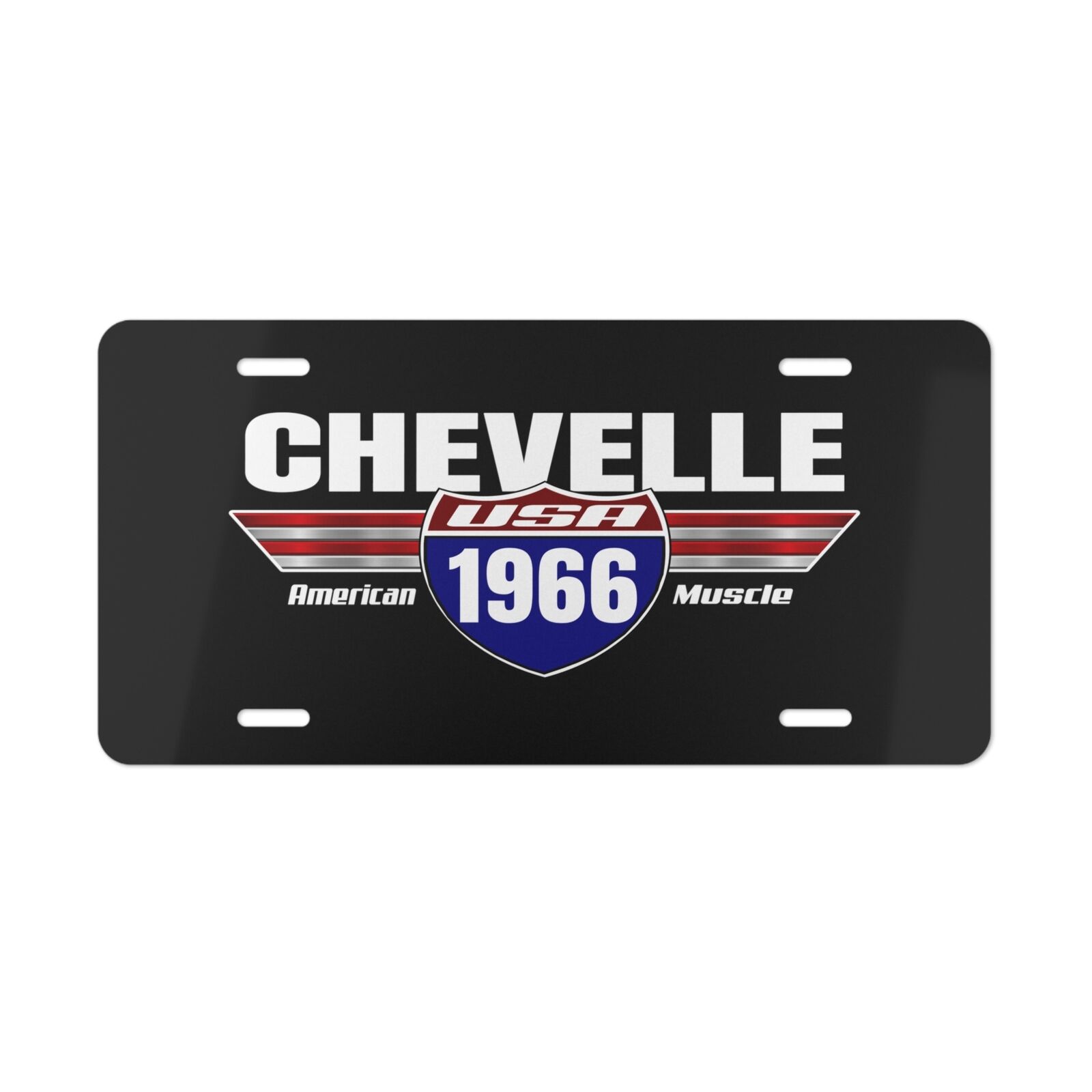 1966 Chevelle Classic Car License Plate Tag - Made in The USA