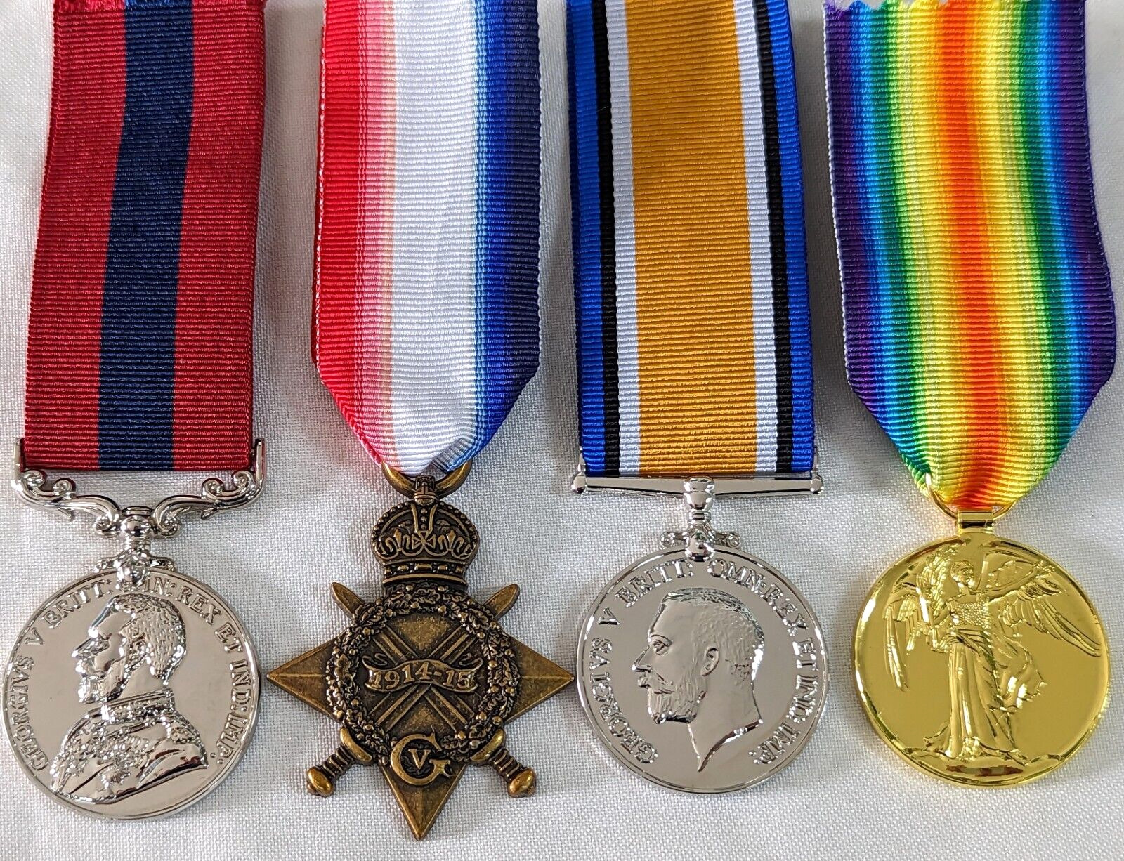 WW1 Australia British Canada New Zealand India medals replica army navy rfc DCM