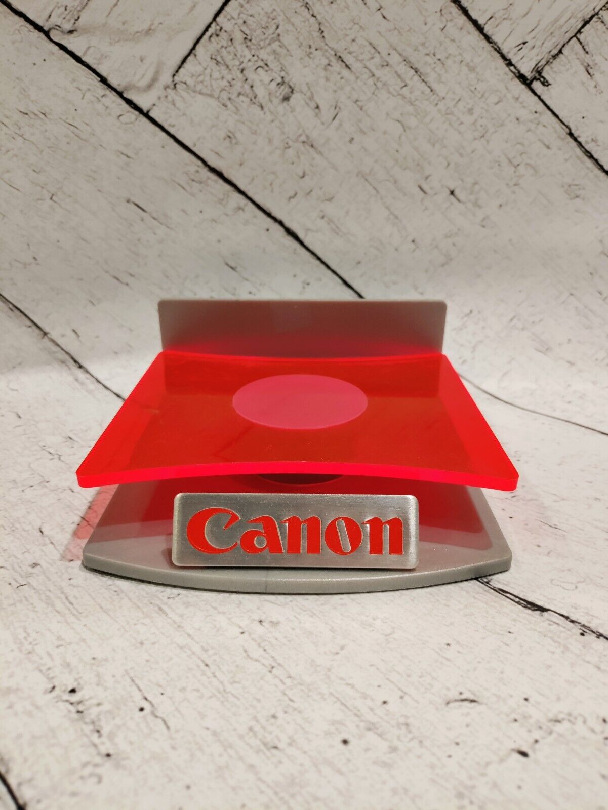 Canon Camera Store Display Stand Plexiglas