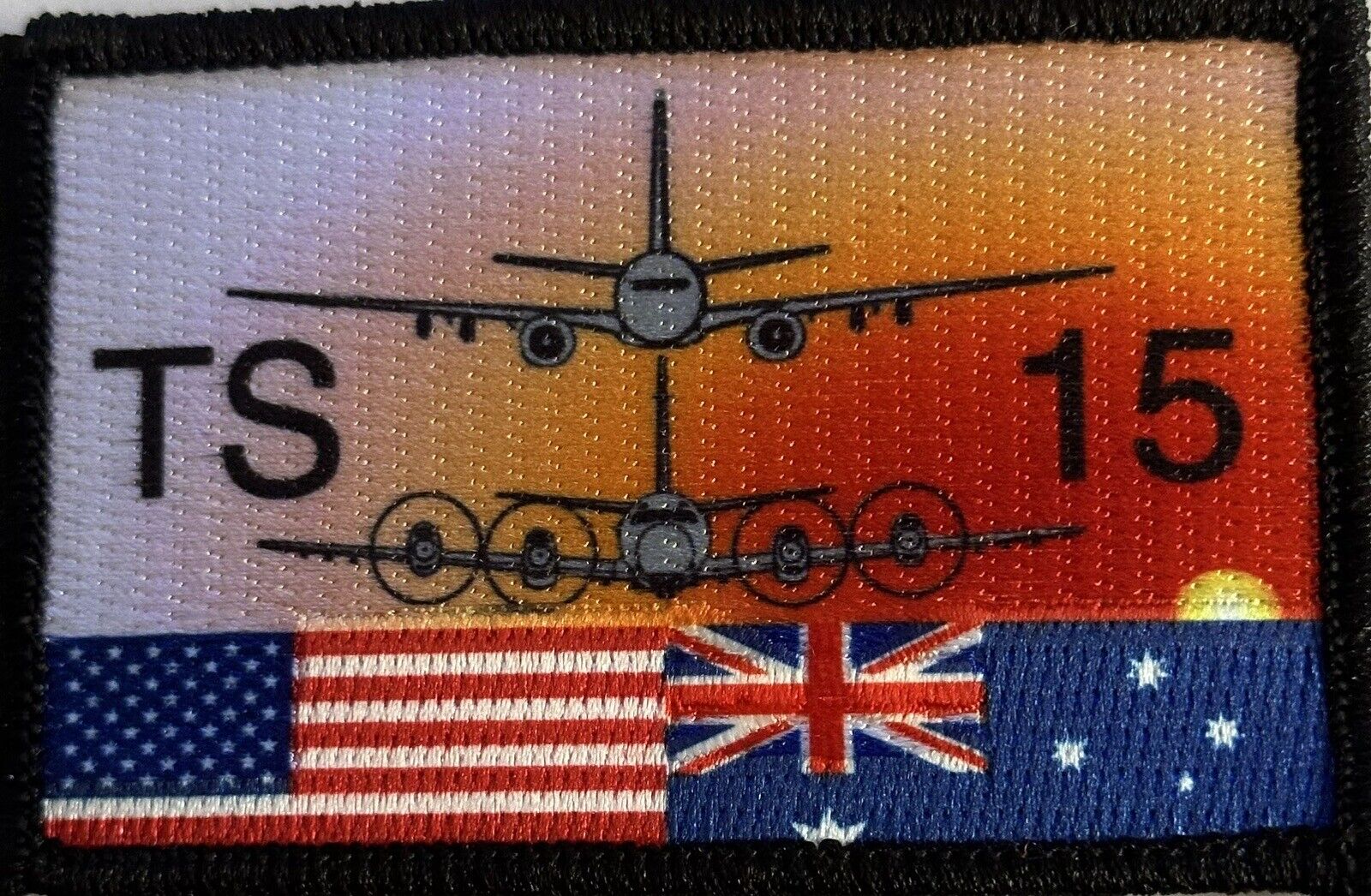 Talisman Sabre 2015 P-8A AP-3C Exercise USA Australia Embroidered Patch 1