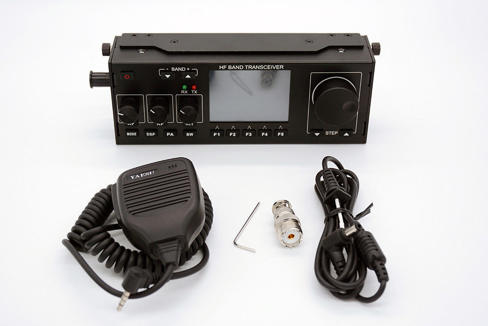 Recent 10W RS-918 SSB HF SDR HAM Transceiver Transmit Power TX 0.5-30MHz Scaner