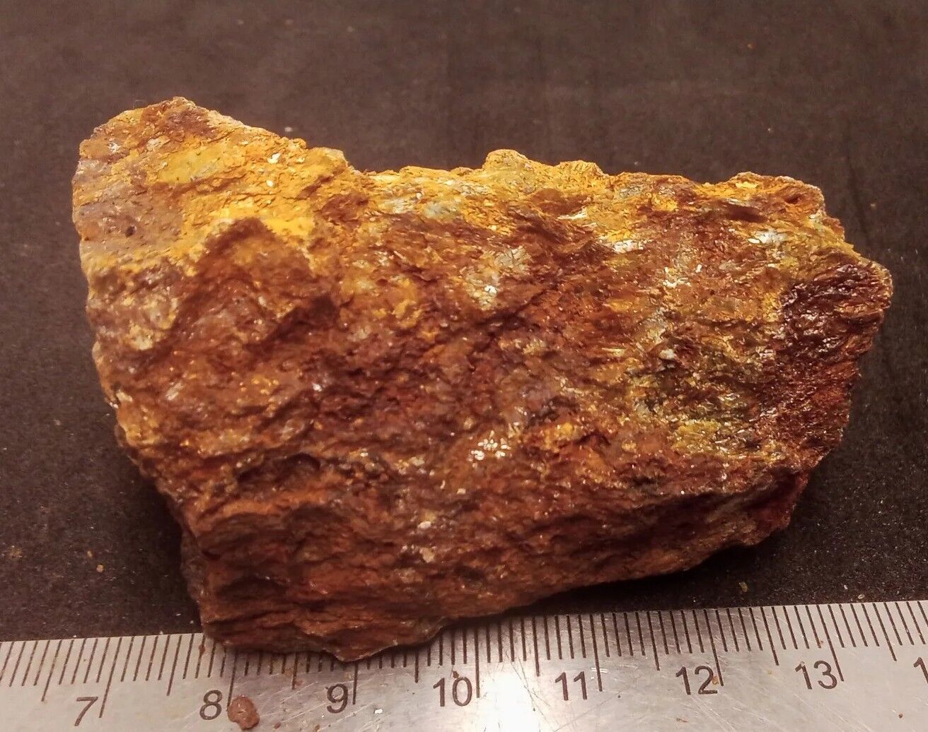 Gold Ore 131.4g Visible Gold Super Rich #9778