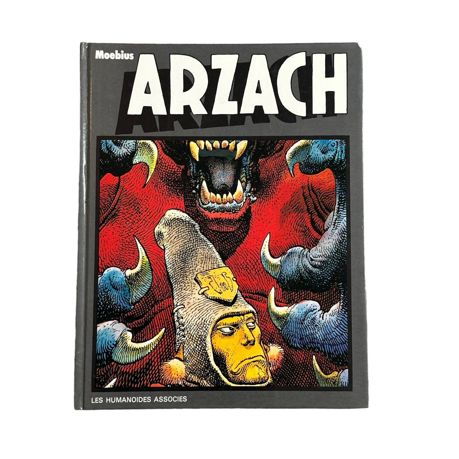 ARZACH by Moebius Humanoïdes Associés VTG 1976 Rare First Edition HC Book Comic