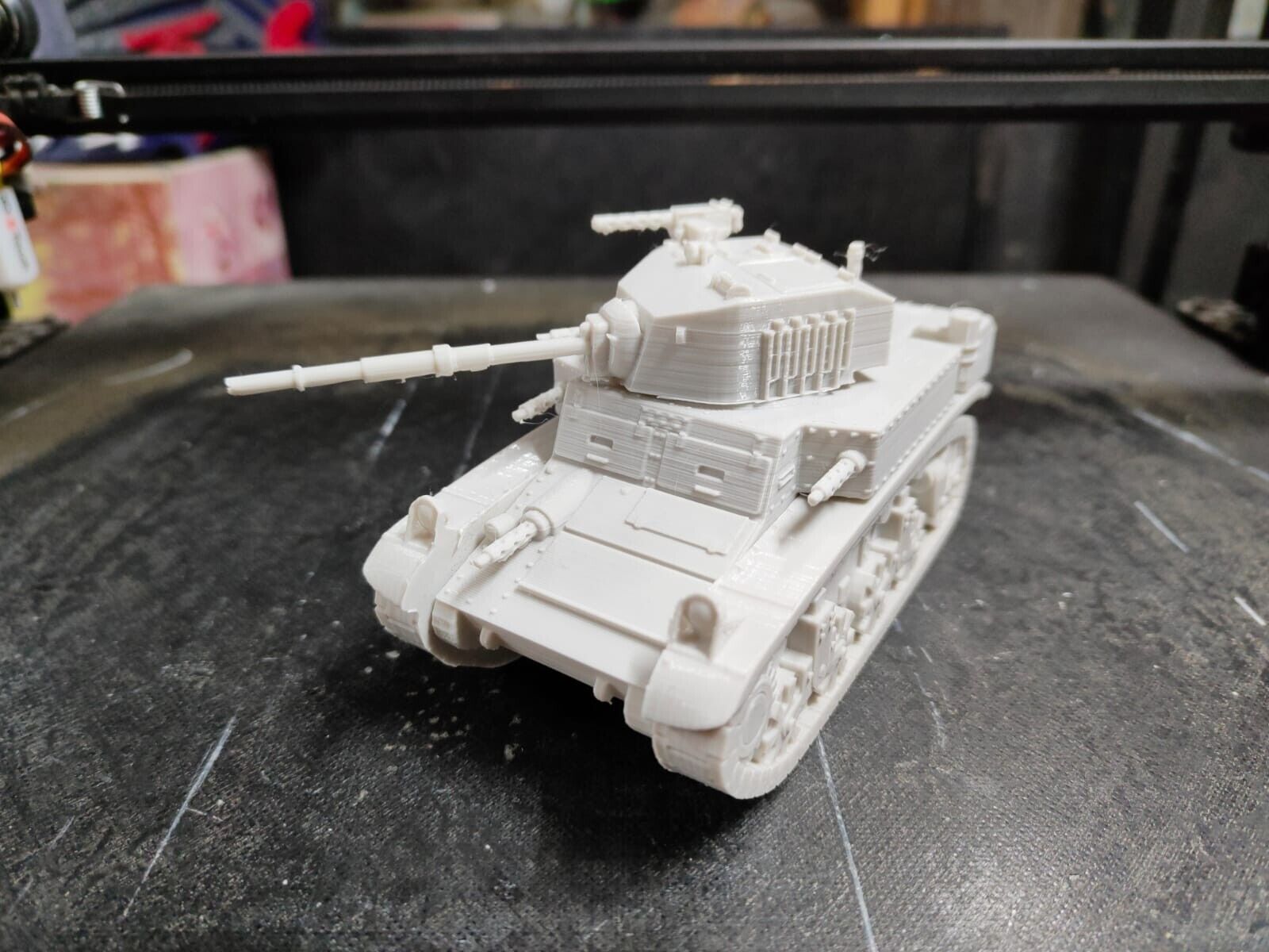 American Tank Stuart M3 ww2 1:35 scale DIY model kits